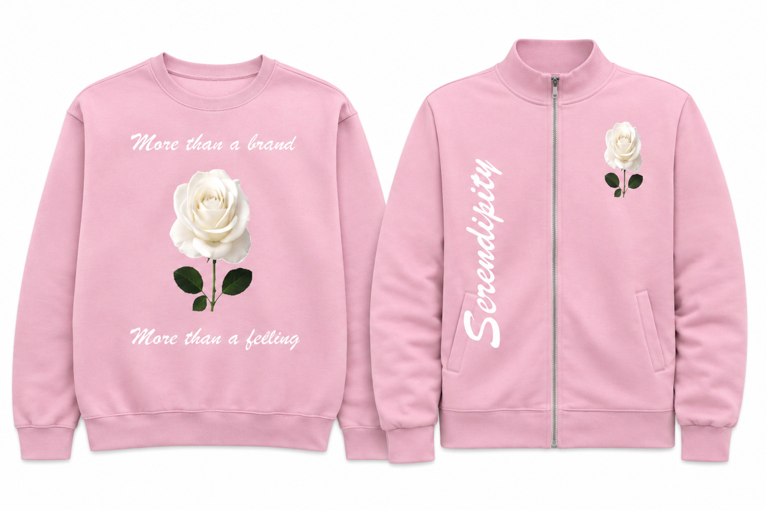 Serendipity Pink Zipper